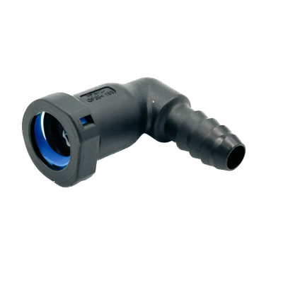 Raccord femelle CF 10-9.49 90° LR Liquide de refroidissement